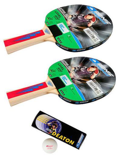 Schildkrot Applegren/Deaton 2 Player Table Tennis Bat Set - main image
